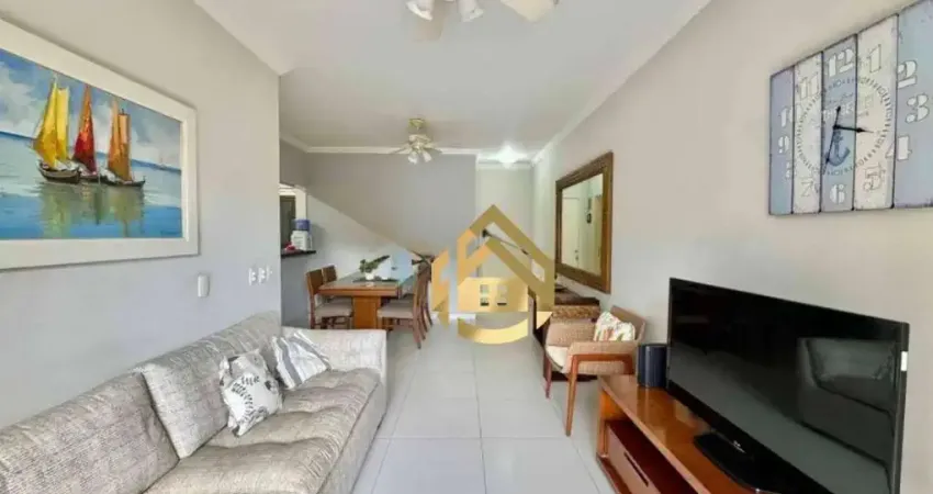 Apartamento com 2 dormitórios para alugar por R$ 4.000,00/mês - Praia do Tombo - Guarujá/SP