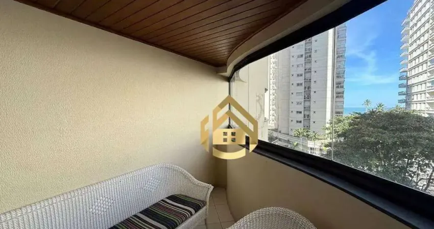 Apartamento com 2 dormitórios, 150 m² - venda por R$ 600.000,00 ou aluguel por R$ 4.000,00 - Praia das Pitangueiras - Guarujá/SP