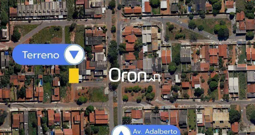 Terreno à venda, 487 m² por r$ 150.000,00 - setor santo andré - aparecida de goiânia/go