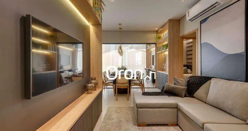 Apartamento com 3 dormitórios à venda, 94 m² por r$ 1.010.000,00 - jardim goiás - goiânia/go