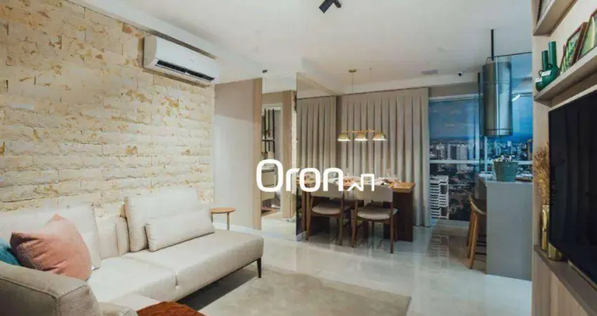 Apartamento com 3 dormitórios à venda, 80 m² por r$ 645.000,00 - setor bela vista - goiânia/go