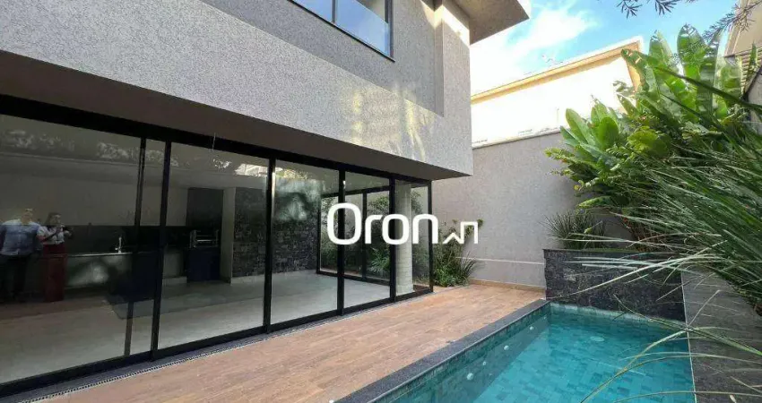 Sobrado à venda, 304 m² por r$ 3.200.000,00 - jardins madri - goiânia/go