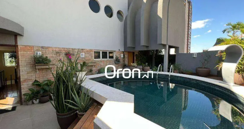 Cobertura com 5 dormitórios à venda, 444 m² por r$ 1.600.000,00 - setor oeste - goiânia/go