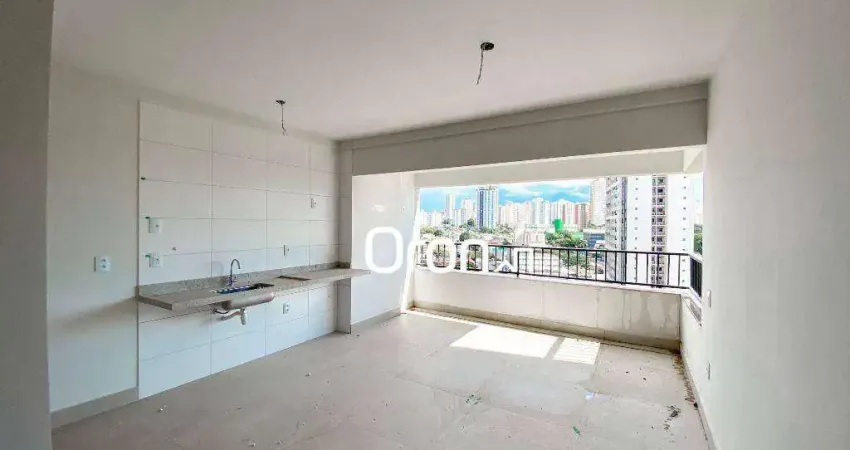 Apartamento com 2 dormitórios à venda, 75 m² por r$ 690.000,00 - setor pedro ludovico - goiânia/go