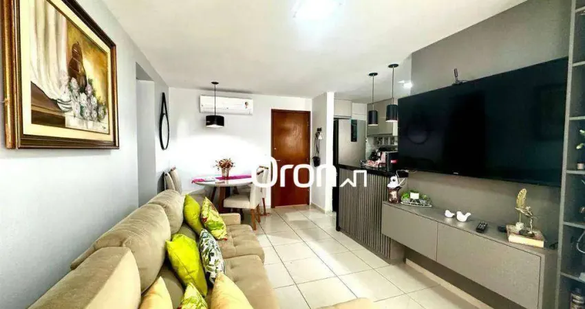 Apartamento à venda, 76 m² por r$ 540.000,00 - setor oeste - goiânia/go