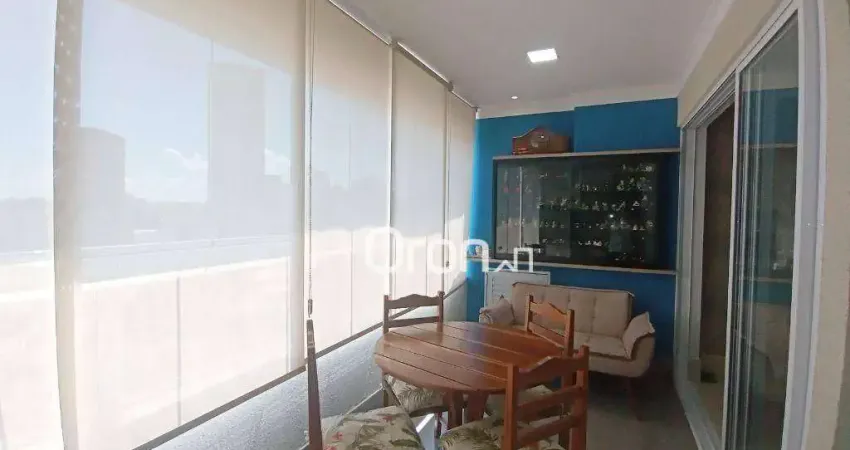 Apartamento equipado e mobiliado, com 3 dormitórios à venda, 105 m² por R$ 800.000 - Setor Aeroporto - Goiânia/GO
