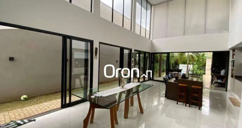 Sobrado à venda, 350 m² por r$ 2.990.000,00 - portal do sol mendanha - goiânia/go