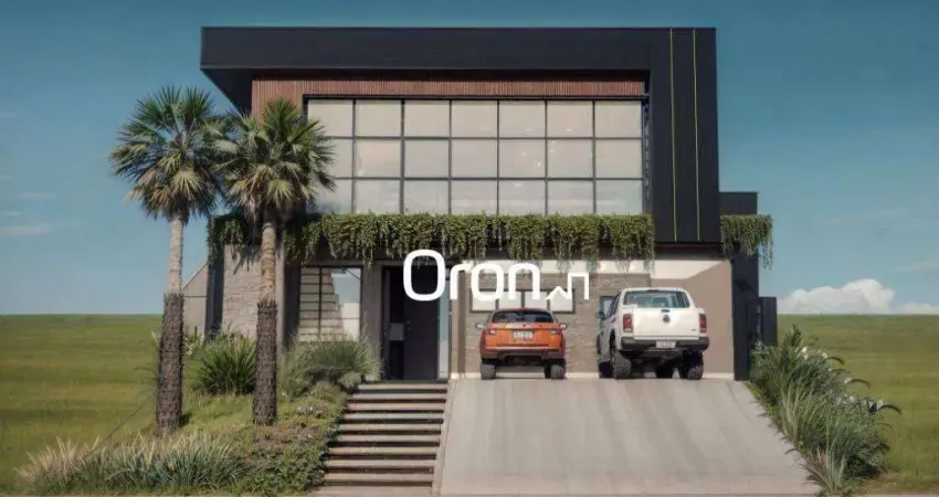 Sobrado à venda, 231 m² por r$ 2.200.000,00 - jardins barcelona - senador canedo/go