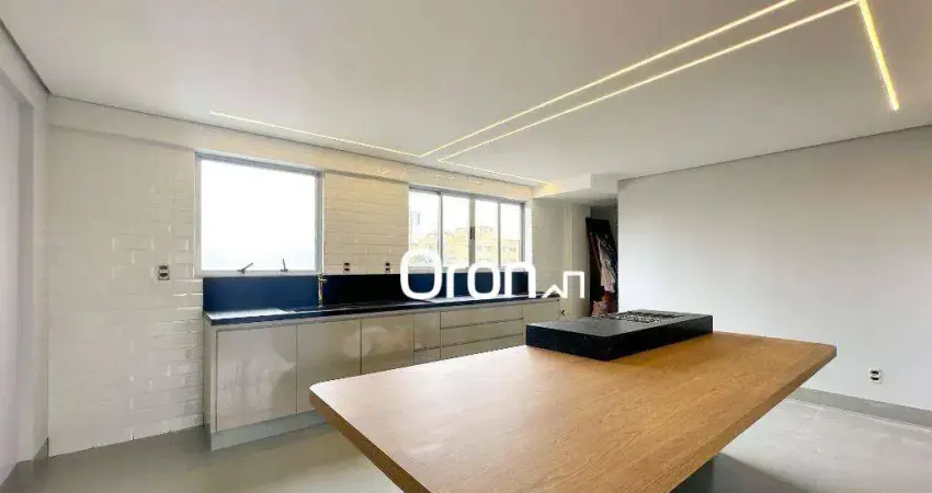 Apartamento com 3 dormitórios à venda, 90 m² por r$ 475.000,00 - setor bueno - goiânia/go