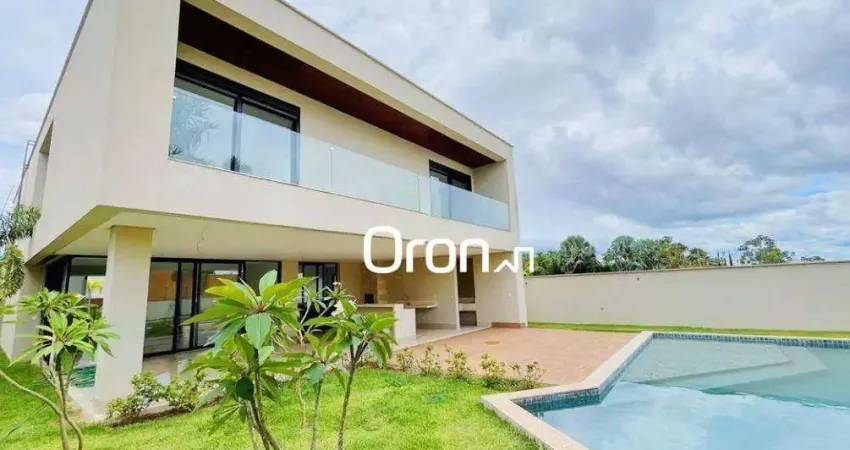 Sobrado à venda, 455 m² por r$ 6.300.000,00 - residencial alphaville flamboyant - goiânia/go