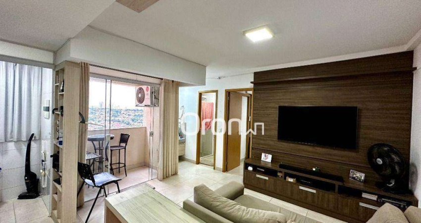 Flat com 1 dormitório à venda, 42 m² por R$ 440.000,00 - Park Lozandes - Goiânia/GO