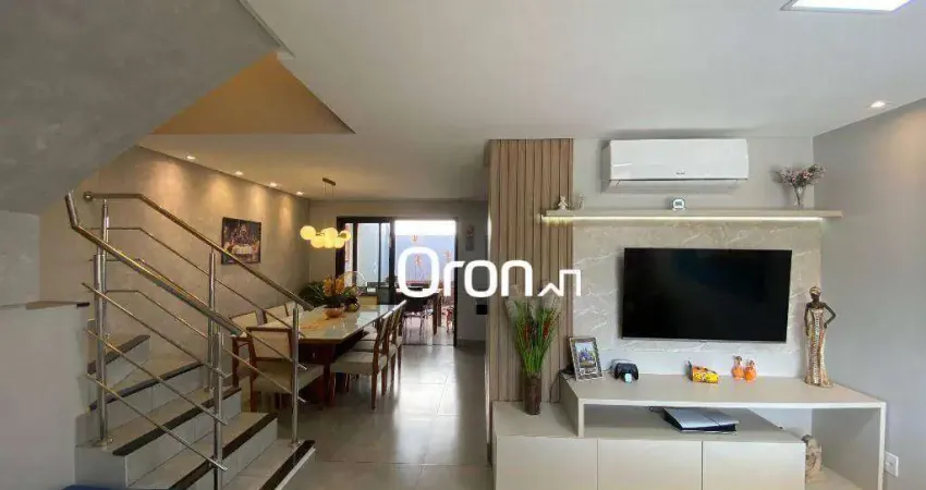 Sobrado à venda, 147 m² por r$ 855.000,00 - jardim atlântico - goiânia/go