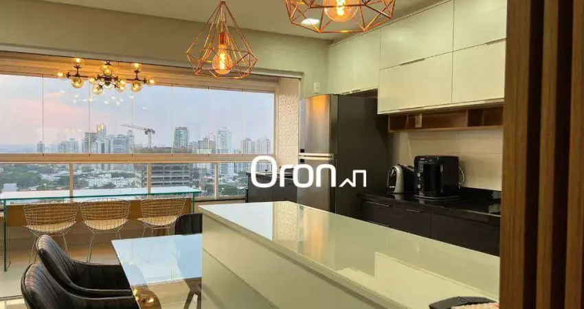 Apartamento com 3 dormitórios à venda, 127 m² por r$ 1.290.000,00 - setor marista - goiânia/go