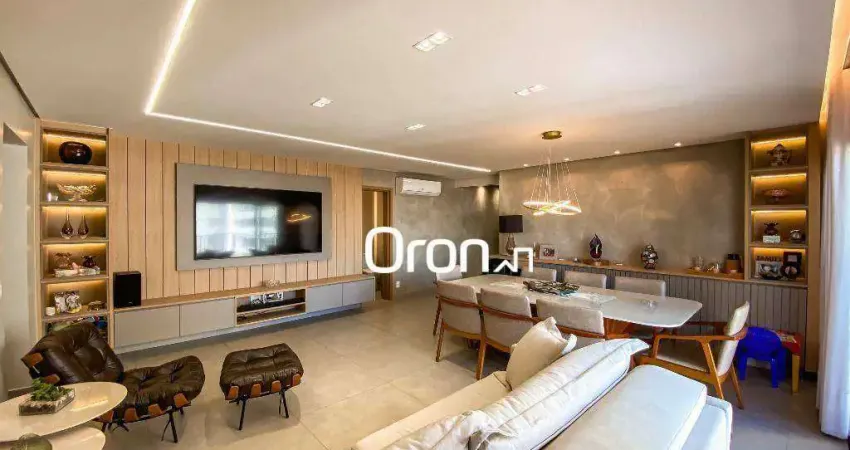 Apartamento à venda, 140 m² por r$ 1.490.000,00 - setor marista - goiânia/go