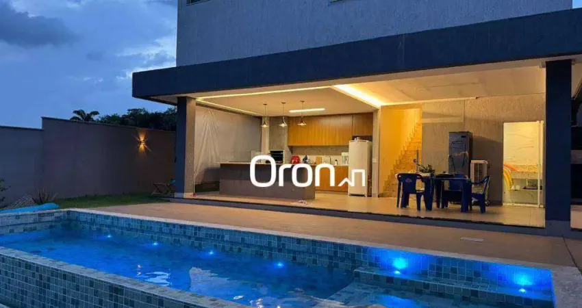 Sobrado com 5 dormitórios à venda, 260 m² por r$ 1.690.000,00 - residencial vale verde - senador canedo/go