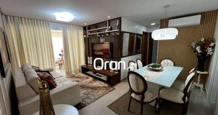 Apartamento com 3 dormitórios à venda, 75 m² por r$ 599.900,00 - jardim goiás - goiânia/go