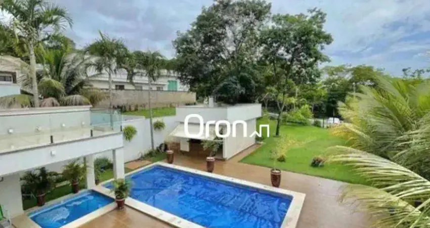 Sobrado à venda, 520 m² por r$ 5.490.000,00 - portal do sol mendanha - goiânia/go