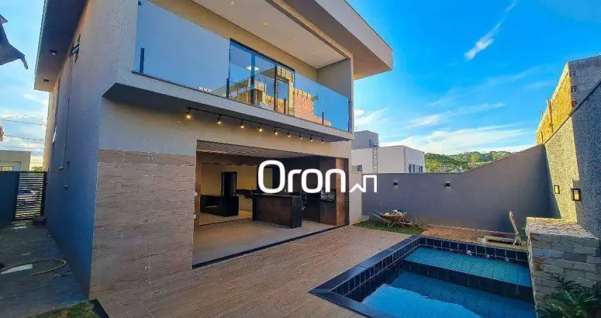 Sobrado à venda, 228 m² por r$ 1.590.000,00 - jardins capri - senador canedo/go