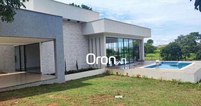 Casa com 3 dormitórios à venda, 200 m² por r$ 1.498.000,00 - sítios de lazer talismã - guapó/go