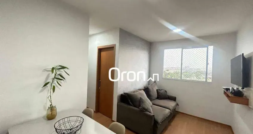 Apartamento à venda, 42 m² por r$ 242.000,00 - chácara são pedro - aparecida de goiânia/go