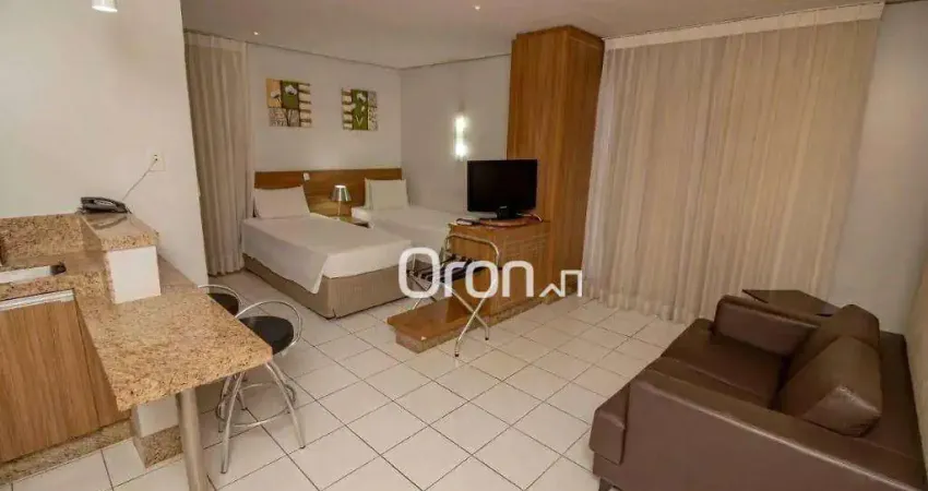 Flat com 1 dormitório à venda, 27 m² por r$ 250.000,00 - setor oeste - goiânia/go