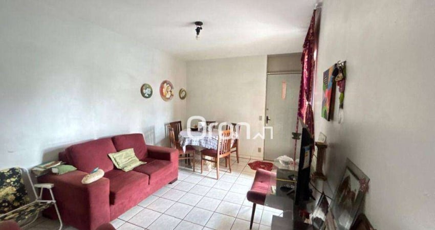 Apartamento com 2 dormitórios à venda, 65 m² por R$ 190.000,00 - Setor Negrão de Lima - Goiânia/GO