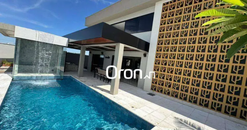 Sobrado à venda, 440 m² por r$ 3.300.000,00 - jardins capri - senador canedo/go