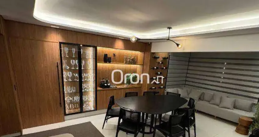 Apartamento mobiliado com 3 dormitórios à venda, 105 m² por R$ 1.320.000 - Park Lozandes - Goiânia/GO