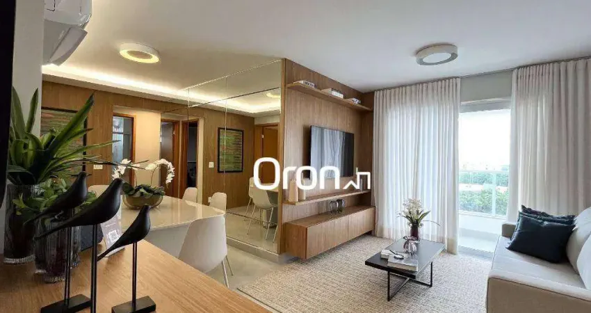 Apartamento com 3 dormitórios à venda, 80 m² por r$ 680.000,00 - setor leste universitário - goiânia/go