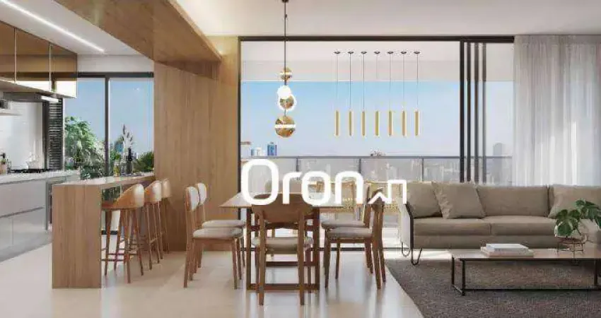 Apartamento com 3 dormitórios à venda, 128 m² por r$ 1.351.000,00 - setor bueno - goiânia/go