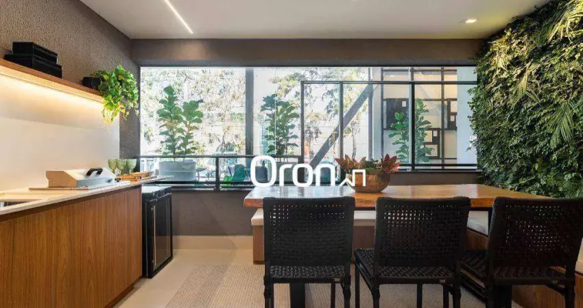 Apartamento com 2 dormitórios à venda, 85 m² por r$ 965.000,00 - setor bueno - goiânia/go