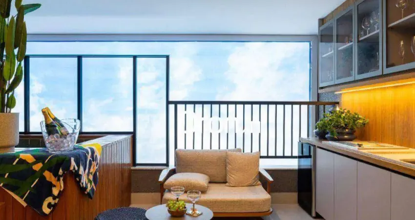 Apartamento com 2 dormitórios à venda, 82 m² por r$ 1.105.000,00 - setor marista - goiânia/go