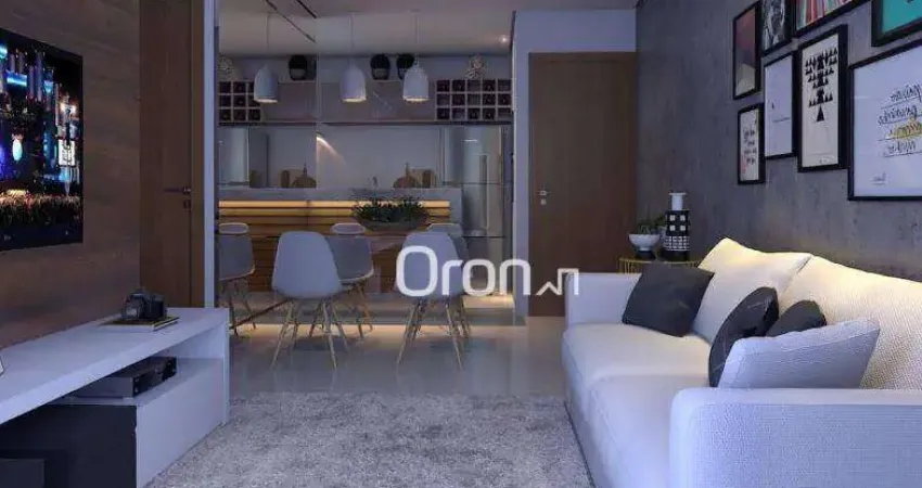 Apartamento com 2 dormitórios à venda, 55 m² por R$ 259.000,00 - Residencial Recreio Panorama - Goiânia/GO