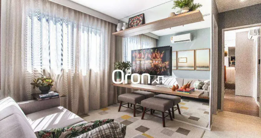 Flat à venda, 83 m² por r$ 295.000,00 - chácaras dona gê - goiânia/go