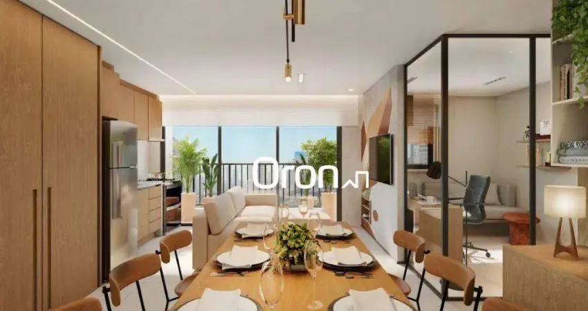 Apartamento com 2 dormitórios à venda, 68 m² por r$ 690.000,00 - setor bueno - goiânia/go