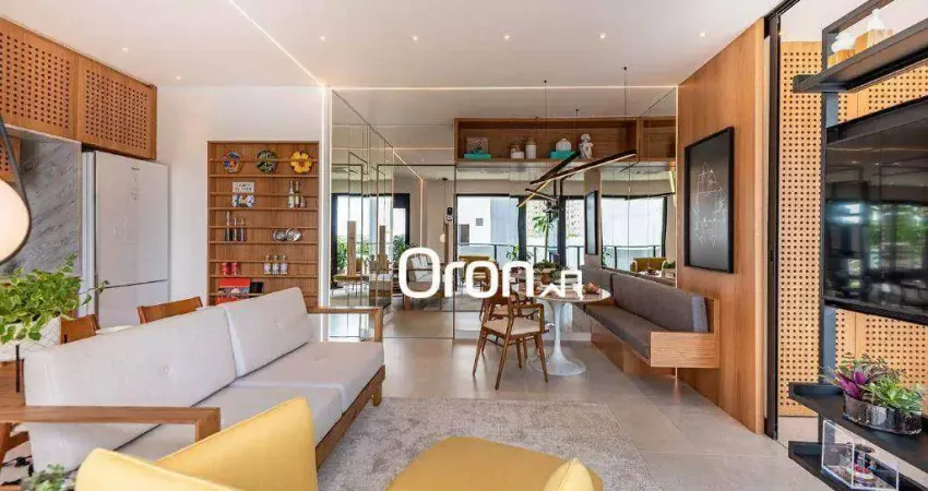 Flat à venda, 47 m² por r$ 655.000,00 - setor marista - goiânia/go