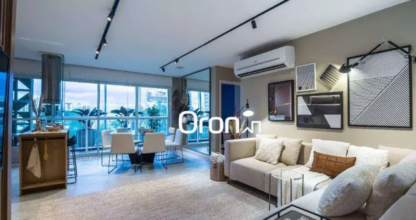 Apartamento com 3 dormitórios à venda, 81 m² por r$ 830.000,00 - setor bueno - goiânia/go