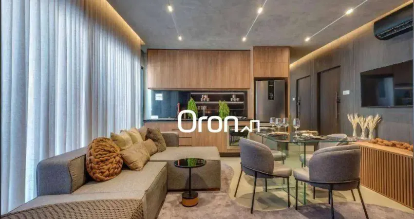 Apartamento com 3 dormitórios à venda, 85 m² por r$ 850.000,00 - setor oeste - goiânia/go