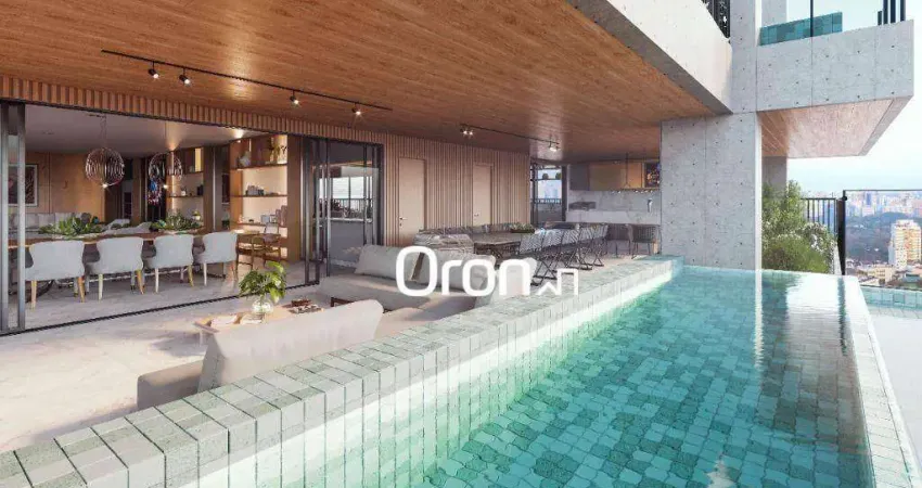 Apartamento com 5 dormitórios à venda, 560 m² por r$ 7.100.000,00 - setor marista - goiânia/go