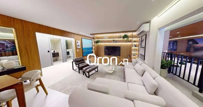 Apartamento com 3 dormitórios à venda, 123 m² por r$ 1.135.000,00 - setor bueno - goiânia/go