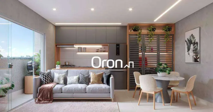 Apartamento à venda, 62 m² por r$ 475.000,00 - parque amazônia - goiânia/go