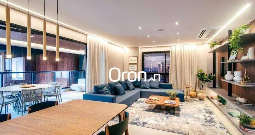 Apartamento com 3 dormitórios à venda, 152 m² por r$ 1.910.000,00 - setor marista - goiânia/go