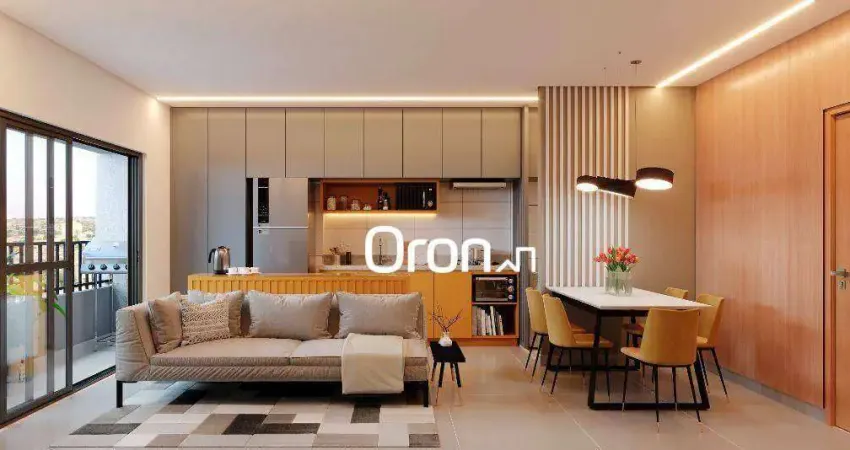 Apartamento à venda, 75 m² por r$ 692.000,00 - setor bueno - goiânia/go