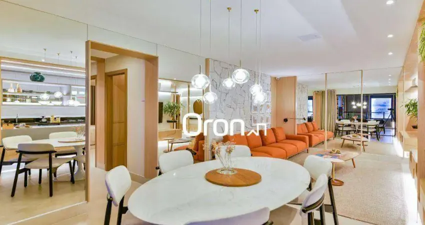 Apartamento com 3 dormitórios à venda, 116 m² por r$ 1.258.000,00 - setor bueno - goiânia/go