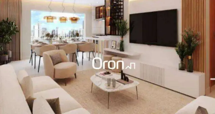 Apartamento à venda, 87 m² por r$ 826.000,00 - setor oeste - goiânia/go