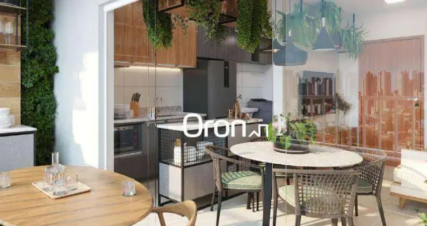 Apartamento com 2 dormitórios à venda, 67 m² por r$ 720.000,00 - alto da glória - goiânia/go