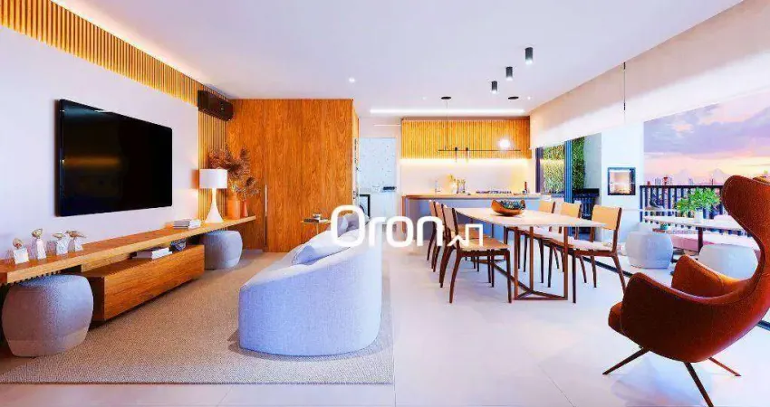 Apartamento à venda, 122 m² por r$ 1.195.000,00 - parque amazônia - goiânia/go