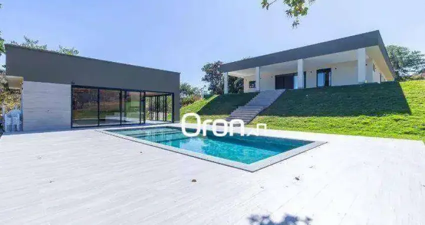Casa à venda, 915 m² por r$ 5.490.000,00 - condomínio alto da boa vista - senador canedo/go