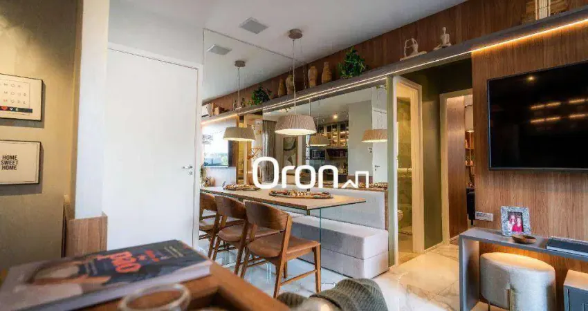 Apartamento com 2 dormitórios à venda, 61 m² por r$ 345.000,00 - jardim atlântico - goiânia/go