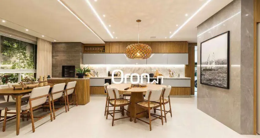 Apartamento à venda, 122 m² por r$ 1.358.000,00 - setor oeste - goiânia/go